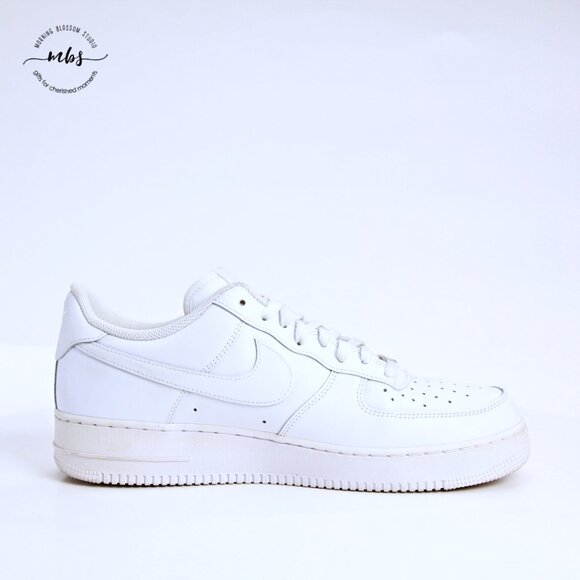 Nike Air‎ Force 1 Low Top Sneakers White Men 12 main image 6
